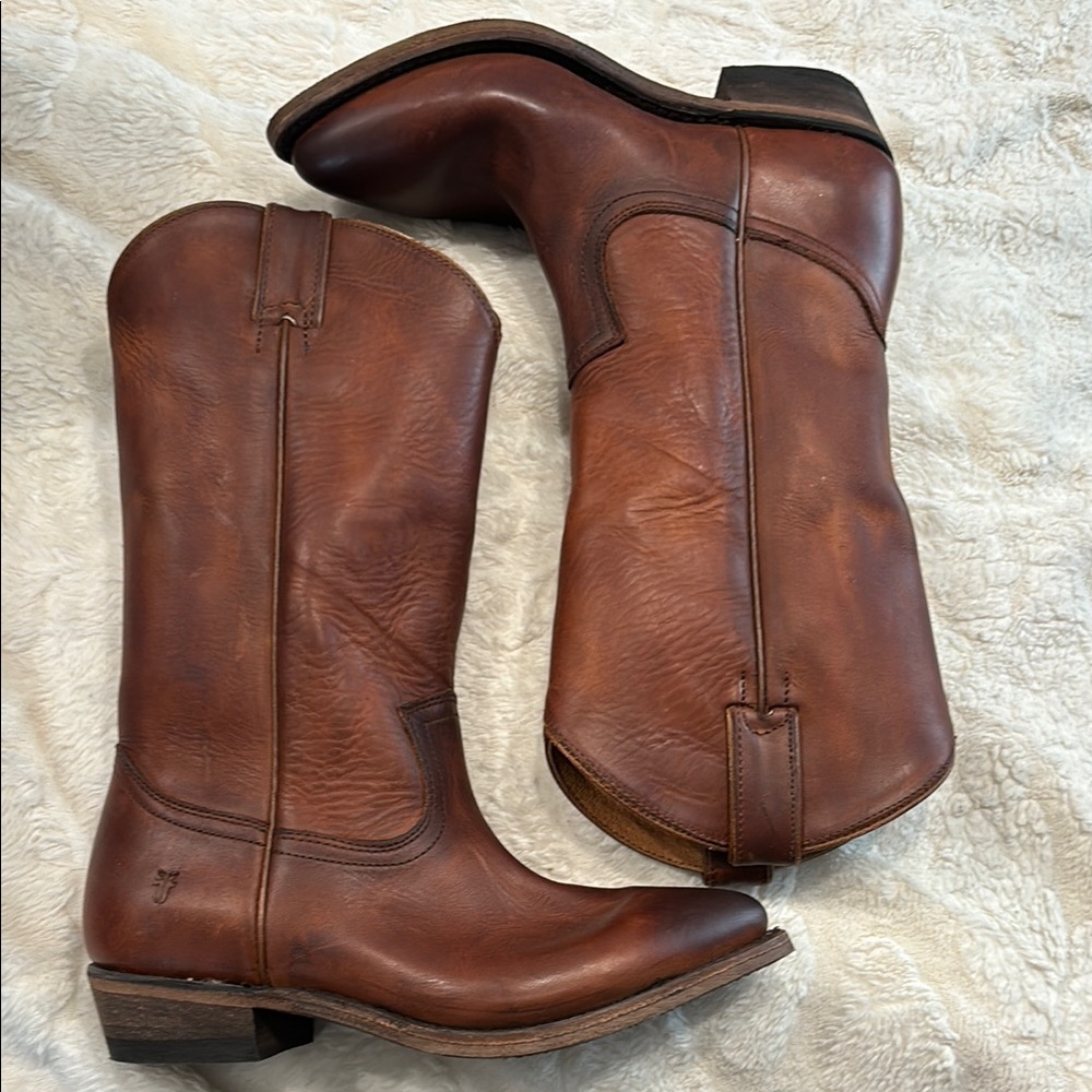 Men's Brown Leather Boots